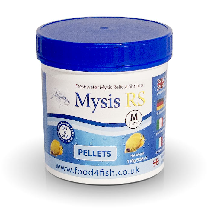 Mysis RS Pellets - 2.5mm - 110g <span class='prod-code'>(Item No. 456TB)</span>