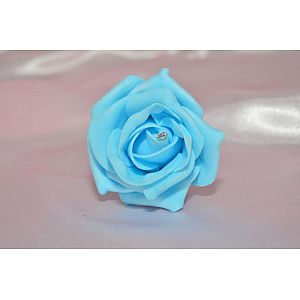 Light Blue With Diamante: 1 Flower