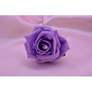 Lilac With Diamante: 1 Flower