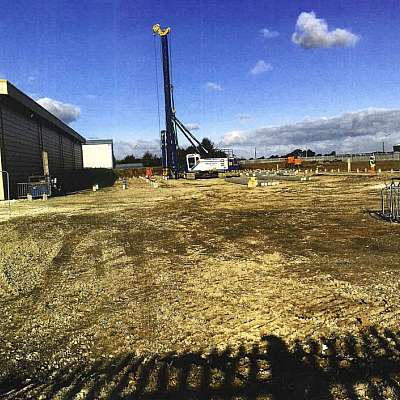 New Steel-Framed and Composite Clad Building