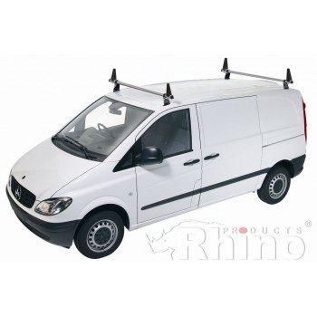  Delta 2 Bar System - Mercedes Vito 2003 On LWB Low Roof Tailgate