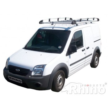 Rhino Aluminium Roof Rack - Ford Transit Connect SWB Low Roof Twin Doors
