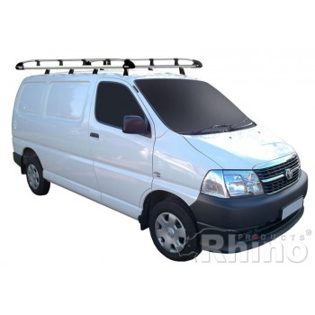 Rhino Aluminium Roof Rack - Toyota Hi-Ace SWB Tailgate