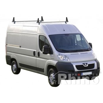 Rhino Delta 2 Bar System - Peugeot Boxer 2006 On MWB High Roof