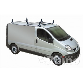 Rhino Delta 3 Bar System - Renault Trafic 2002 - 2014 LWB Low Roof Tailgate