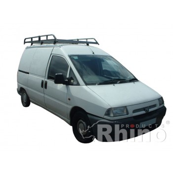 Rhino Modular Roof Rack - Peugeot Expert 1995 - 2007 SWB Low Roof Twin Doors